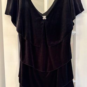 Black Velvet Dress